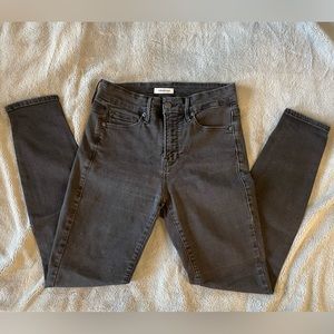 Good American Good Legs High Waisted Skinny Jeans, Size 6/28, Black